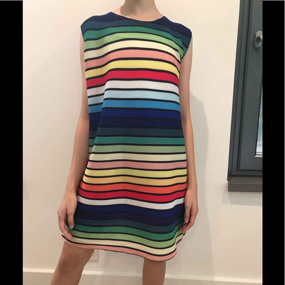 Women’s rainbow folded dress!